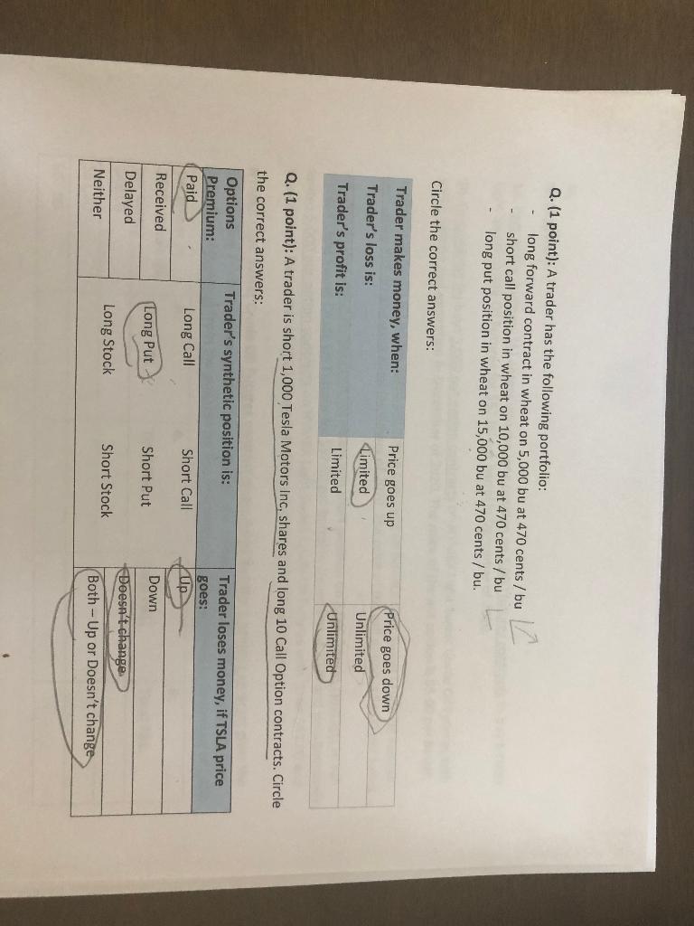  Can someone conceptually explain these two problems to me. The answers