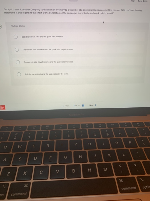  Help Save & Ext On April 1 year 8, Lenner Company