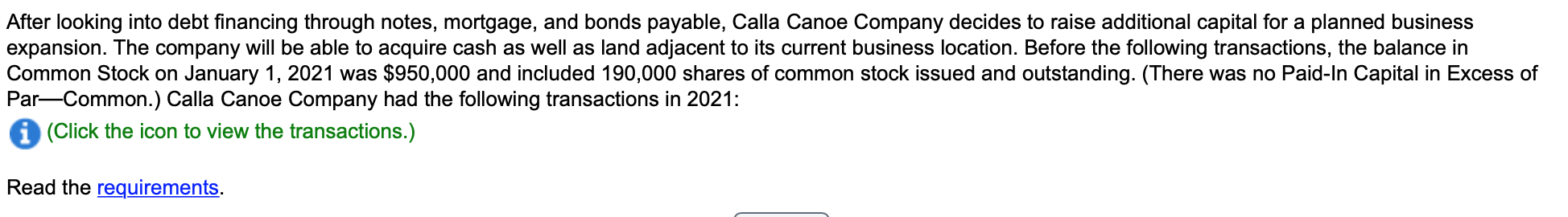 Please help me with this question. After looking into debt financing through