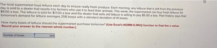 please help, i keep getting the wrong answer. The local supermarket buys