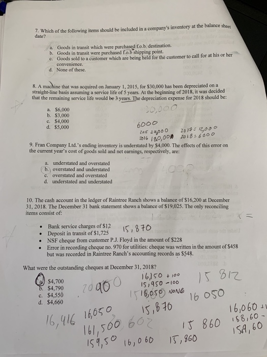  hi there can you please explain and answer questions 7-11 (