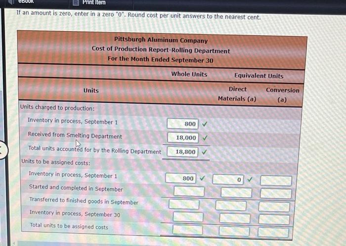 cost system to record the costs of manufacturing rolled aluminum, which consists