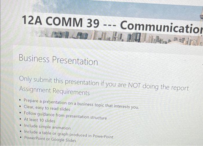  pls make pdf as soon as possible and send 12A COMM