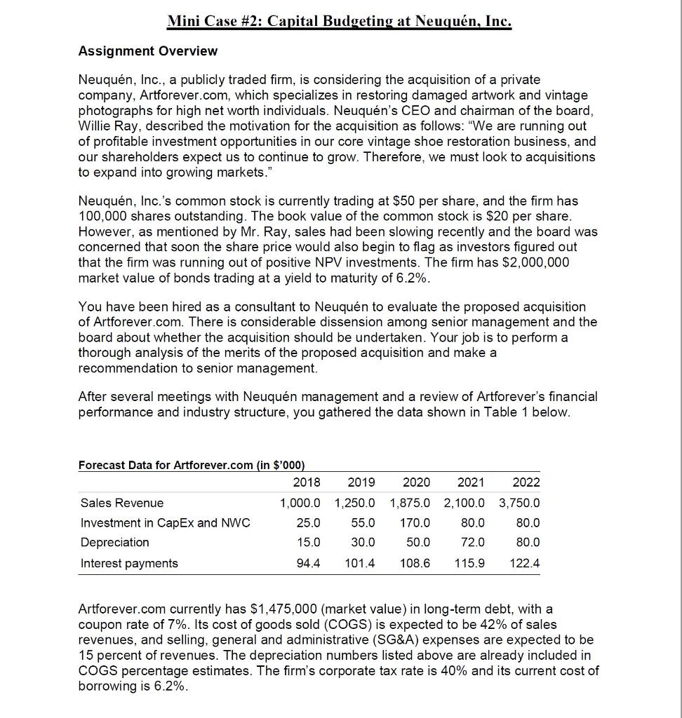 Any help with this case study would be greatly appreciated. Thanks! 1.