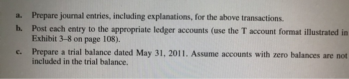 incorporated on May 3, 2011. The company engaged in the following transac-