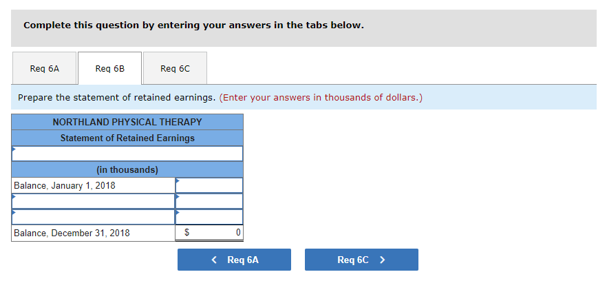 of their physical therapy clinic, called Northland Physical Therapy, on January 1,