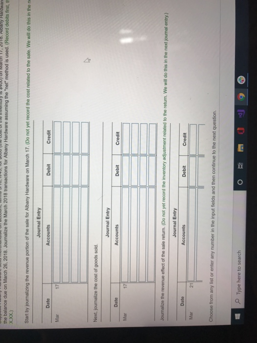 on court terms 3/10, 45 for 1000 he cost of the inventory