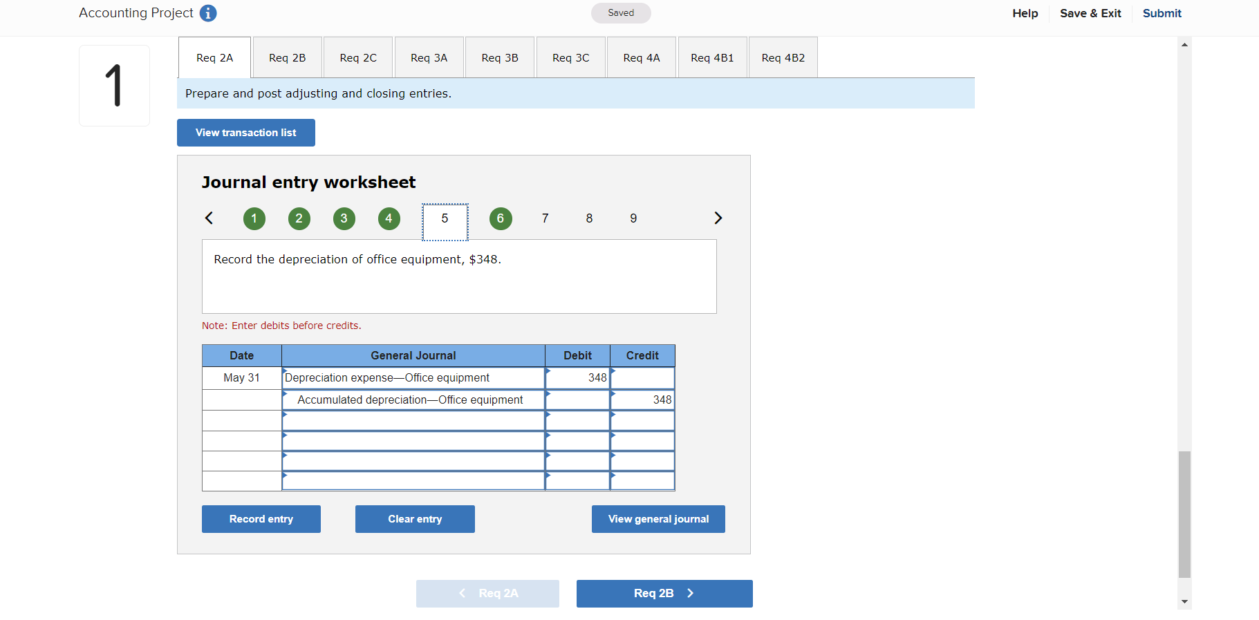 to record the transaction.) May 2 (a) sold merchandise on credit to