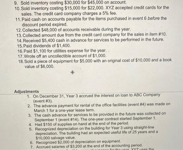 with the following account balances, in alphabetical order Accounts Payable Accounts Receivable