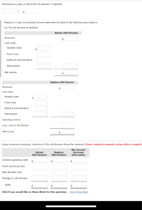 a mechanized elevator for its tenants. The owner of the company, Ron