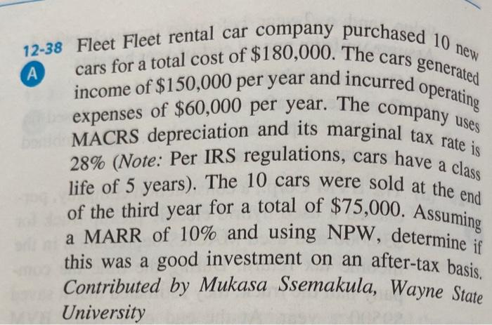  the correct answer is $62,387 and it is a good investment