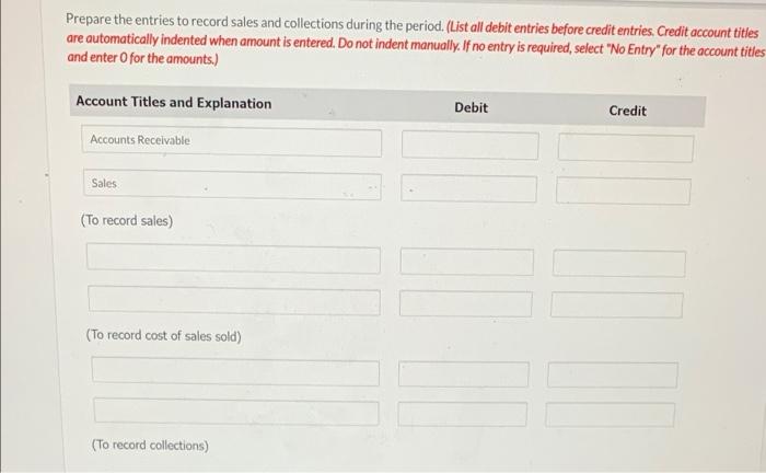 of the current period. Tarjee Enterprises Ltd. had balances in Accounts Receivable