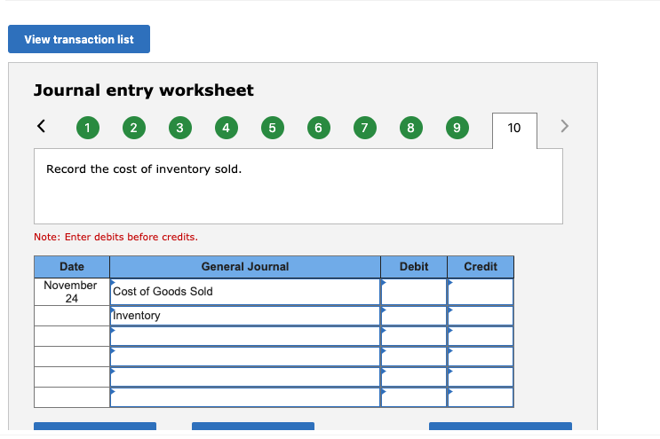 prepare a partial income statement, and adjust for the lower of cost