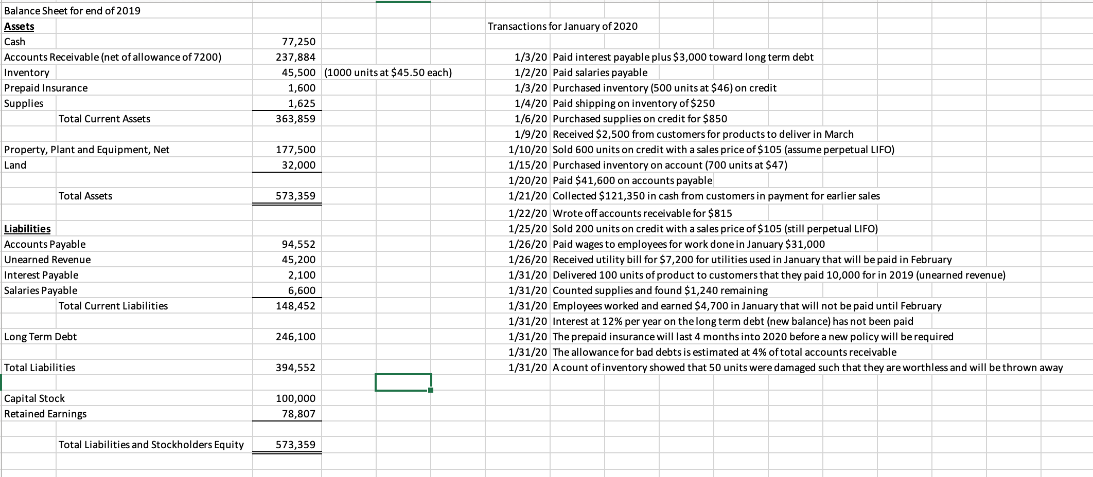 a. Create a t account and trial balance using the Journal entries