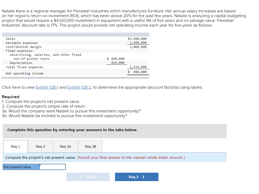 Please answer the 4 part question below Part 1 - 3B Parts