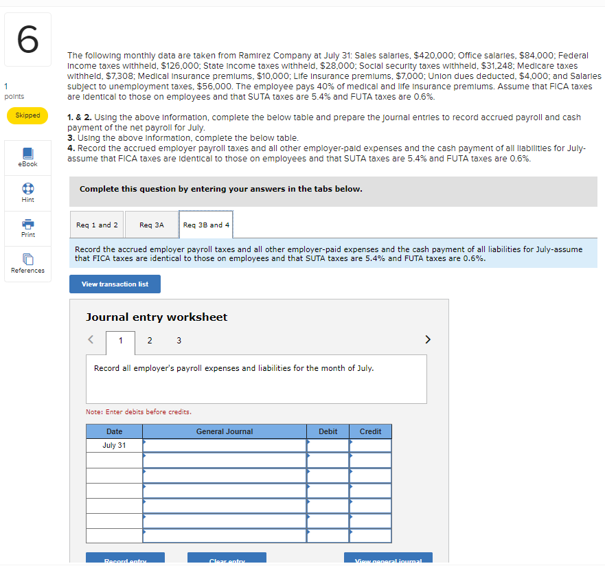 $420,000; Office salarles, $84,000; Federal Income taxes withheld, $126,000; State Income taxes
