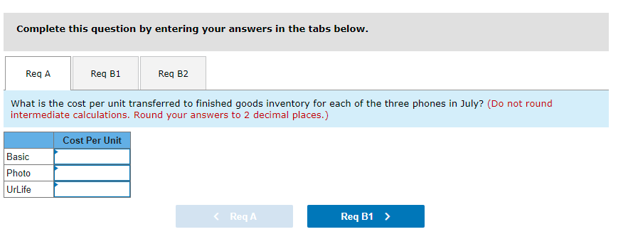 the components included: Basic, Photo, and UrLife. Production takes place in two