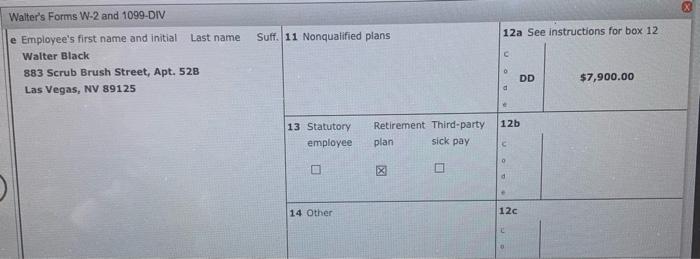 Social Security number is 222-43-7690 and Walt's is 700-01-0002. Neither are age