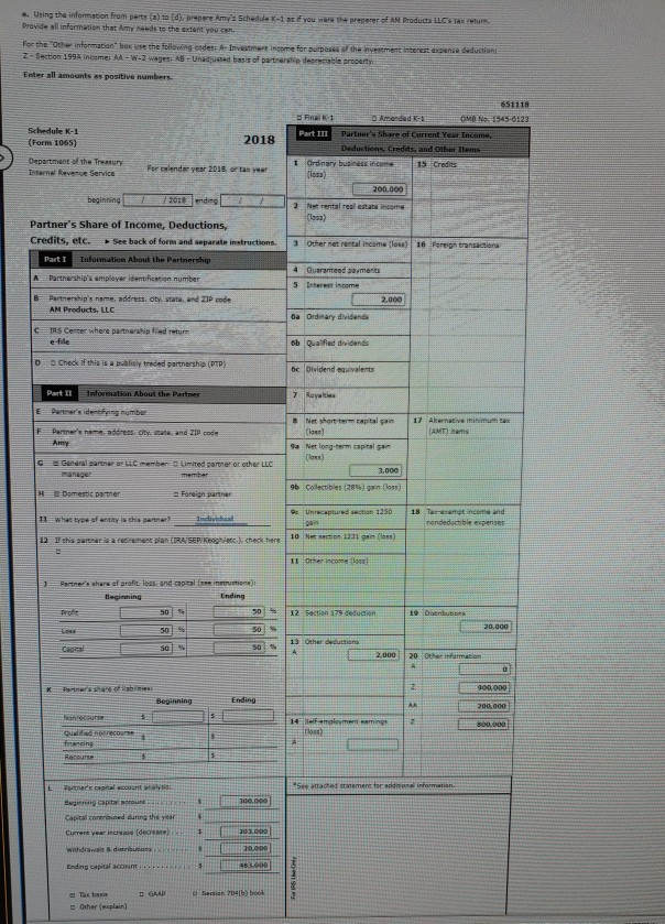 share equally in the profits, losses, and capital of the accrual basis