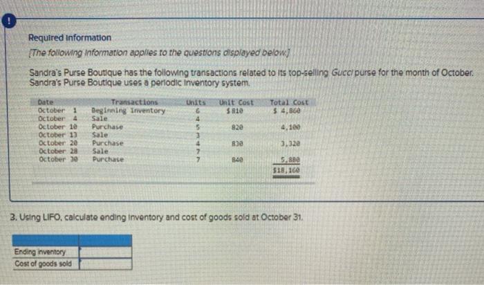 related to its top-selling Gucci purse for the month of October Sandra's