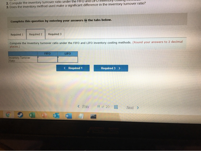 $836 Inventory, December 31, using LIFO - 44 Units @ $15 =