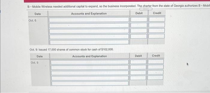 tra More info nents Oct. 2 able.) Oct. 6 Record the trans