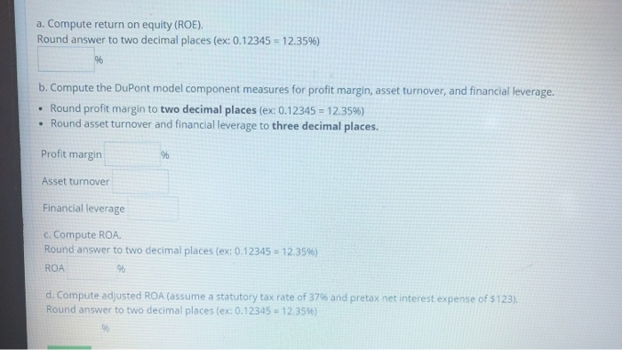 3M Company to answer the requirements (perform these computations from the perspective