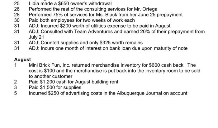 the funding or the staff to handle another store. Prepare a tabular