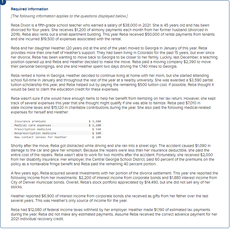 I need help putting this information in the correct spots on the