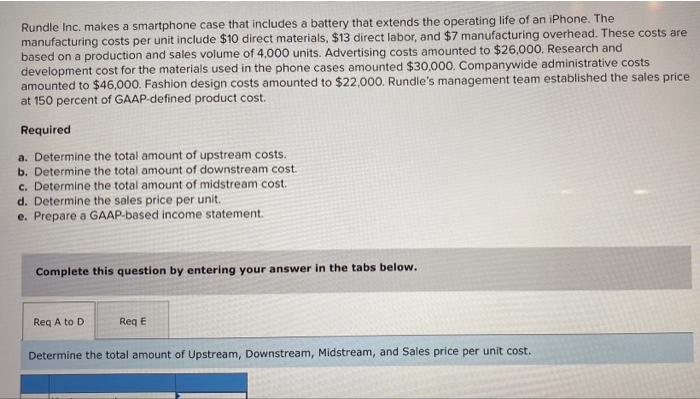  Rundle Inc. makes a smartphone case that includes a battery that