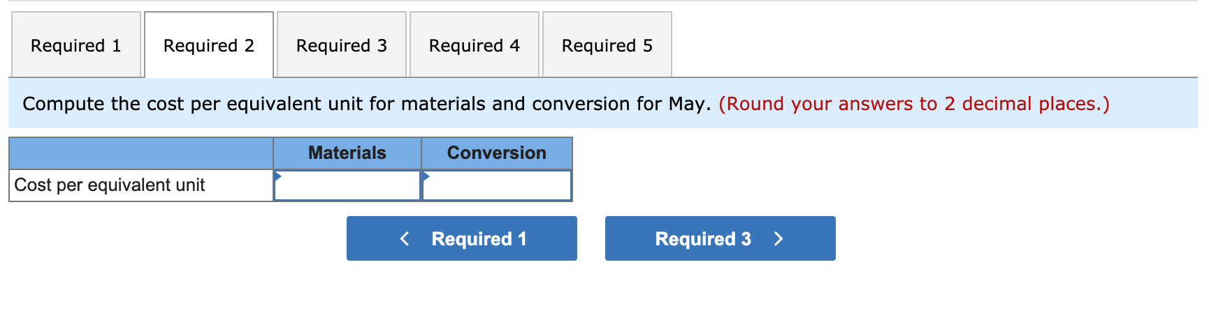 prior to completion. Information on work in the first department, Cooking, is