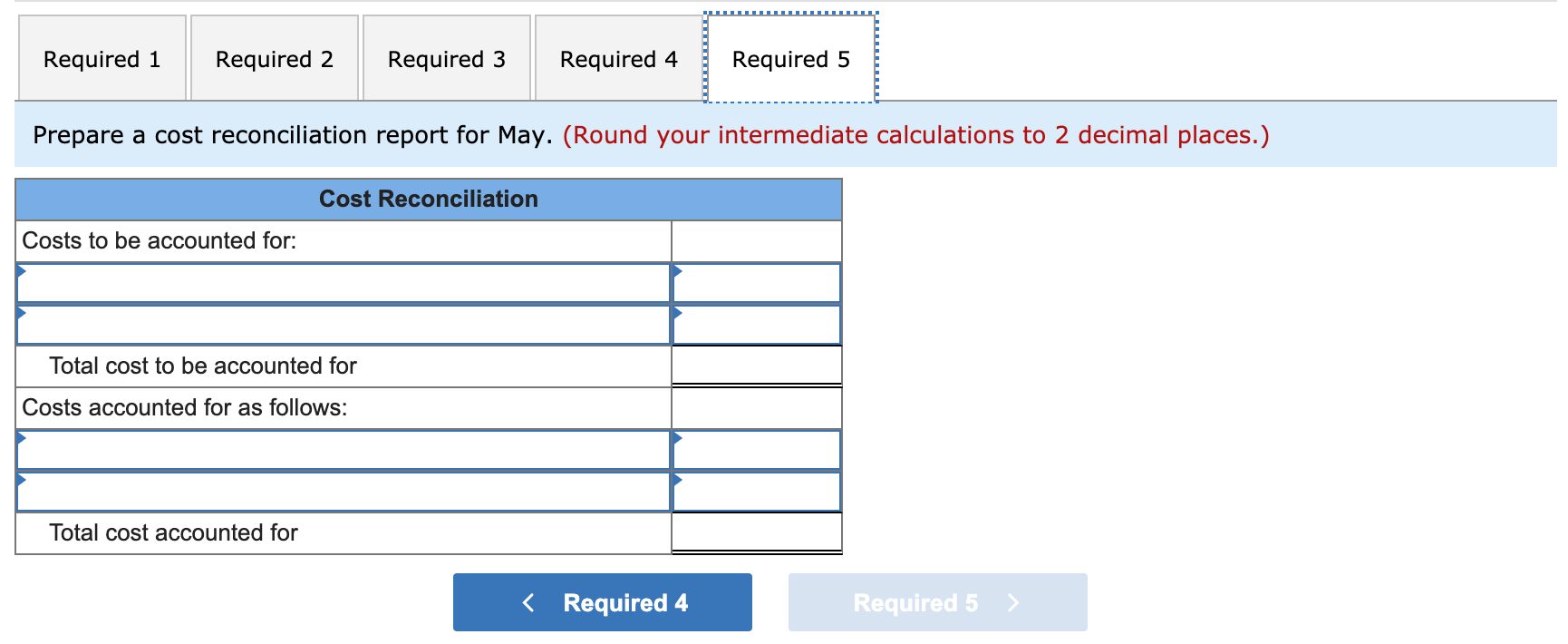 during May Pounds completed and transferred out Pounds in process, May 31;