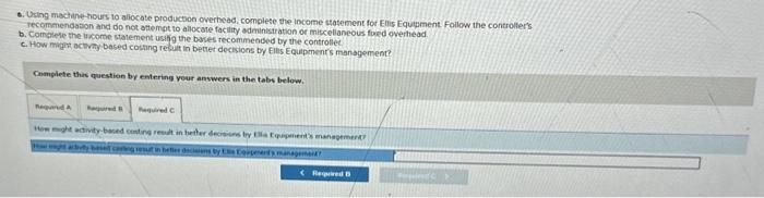 model differ significantly in terms of machine types and time requirements, Once