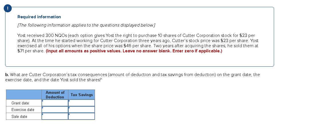 I need help with this question ASAP ! Required information {The following