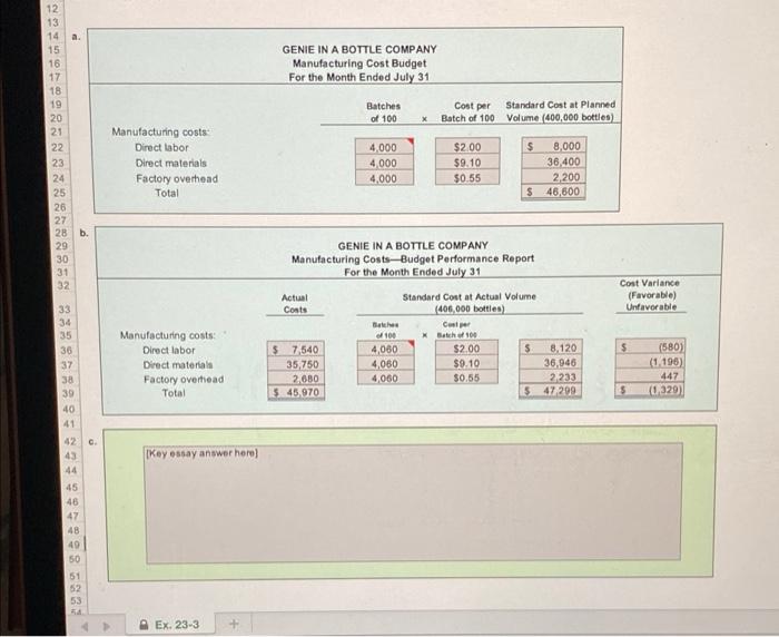 help! What would i put or say in the key essay answer