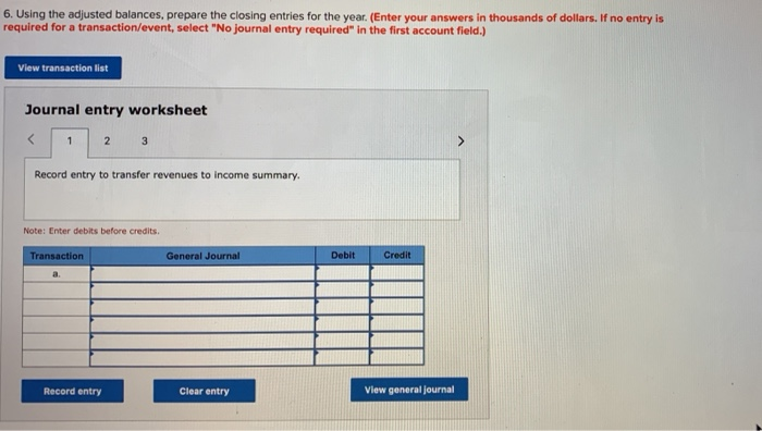 (not detailed) 45 Totals $274 $274 7 a. Insurance expired during the