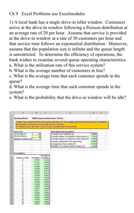 this information to answer the following questions. Use Excel ABC Inc. must