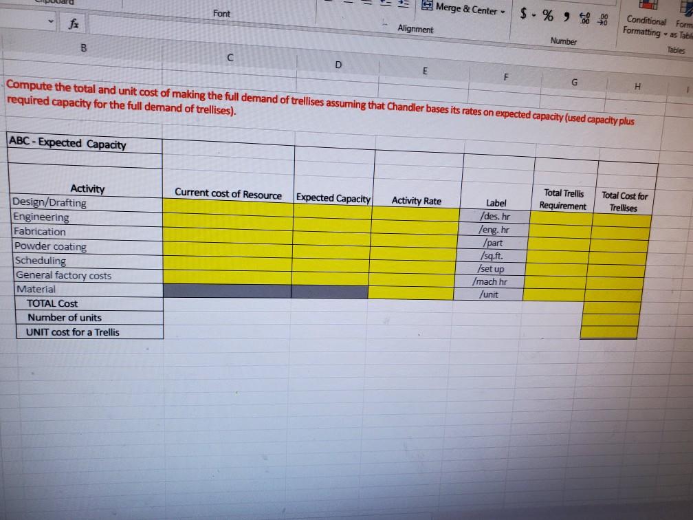 is considering whether to produce either or both of these products. Based