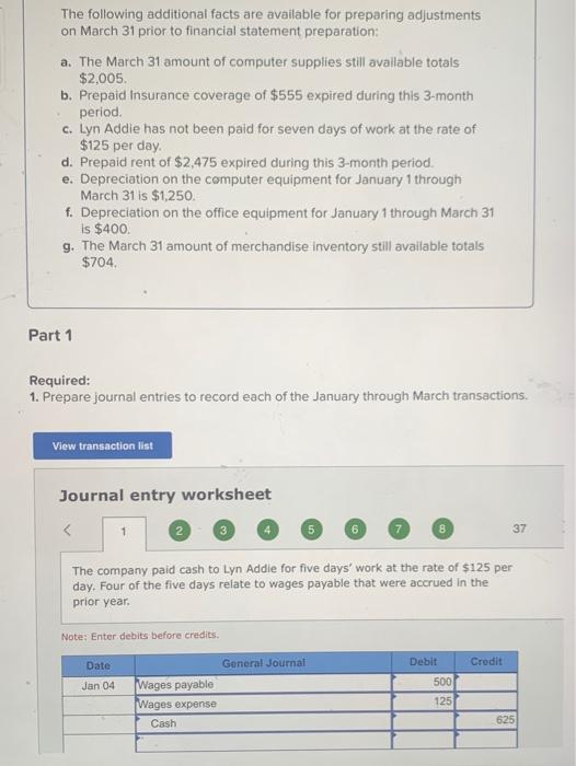 system is modified to set up separate accounts for each customer. The