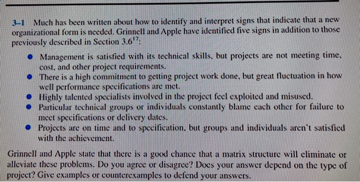 case study 3-1 project managment SOET 3-1 Much has been written about