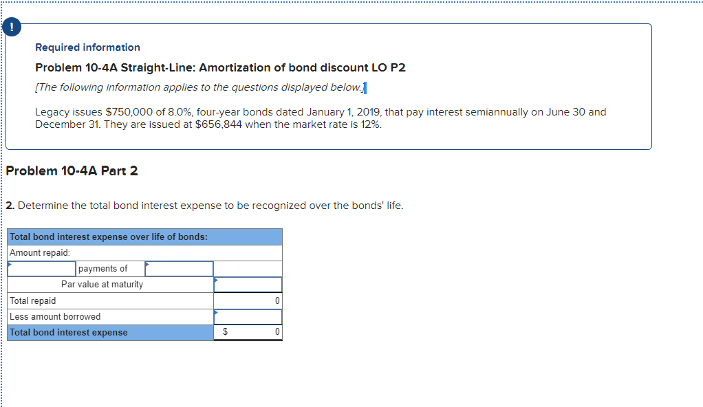 June 30. 4. (2.) Record the interest payment and amortization on December
