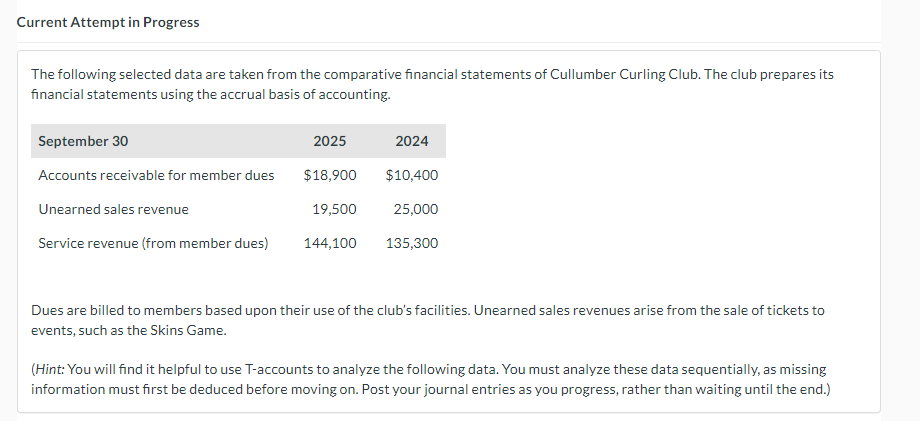  Help with this one question please! Current Attempt in Progress The
