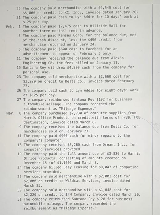 of customers has grown. To accommodate the growth, the accounting system is