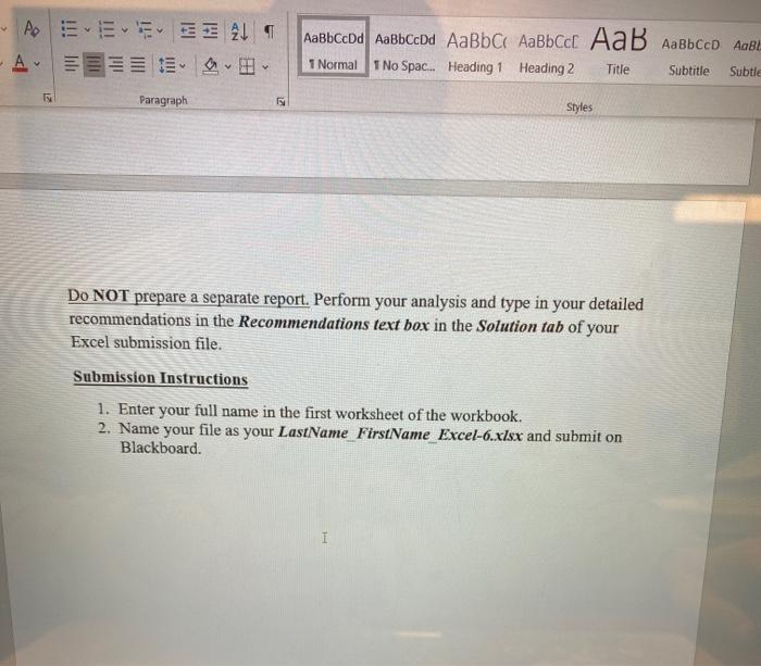 Paragraph s Styles Project 20: Operational Efficiencies Hoover Transportation, Inc., is a