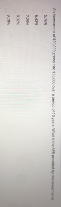 monthly? (rounded to two decimal places) 10.47% 10.52% 10.38% 11.57% 11.46% If
