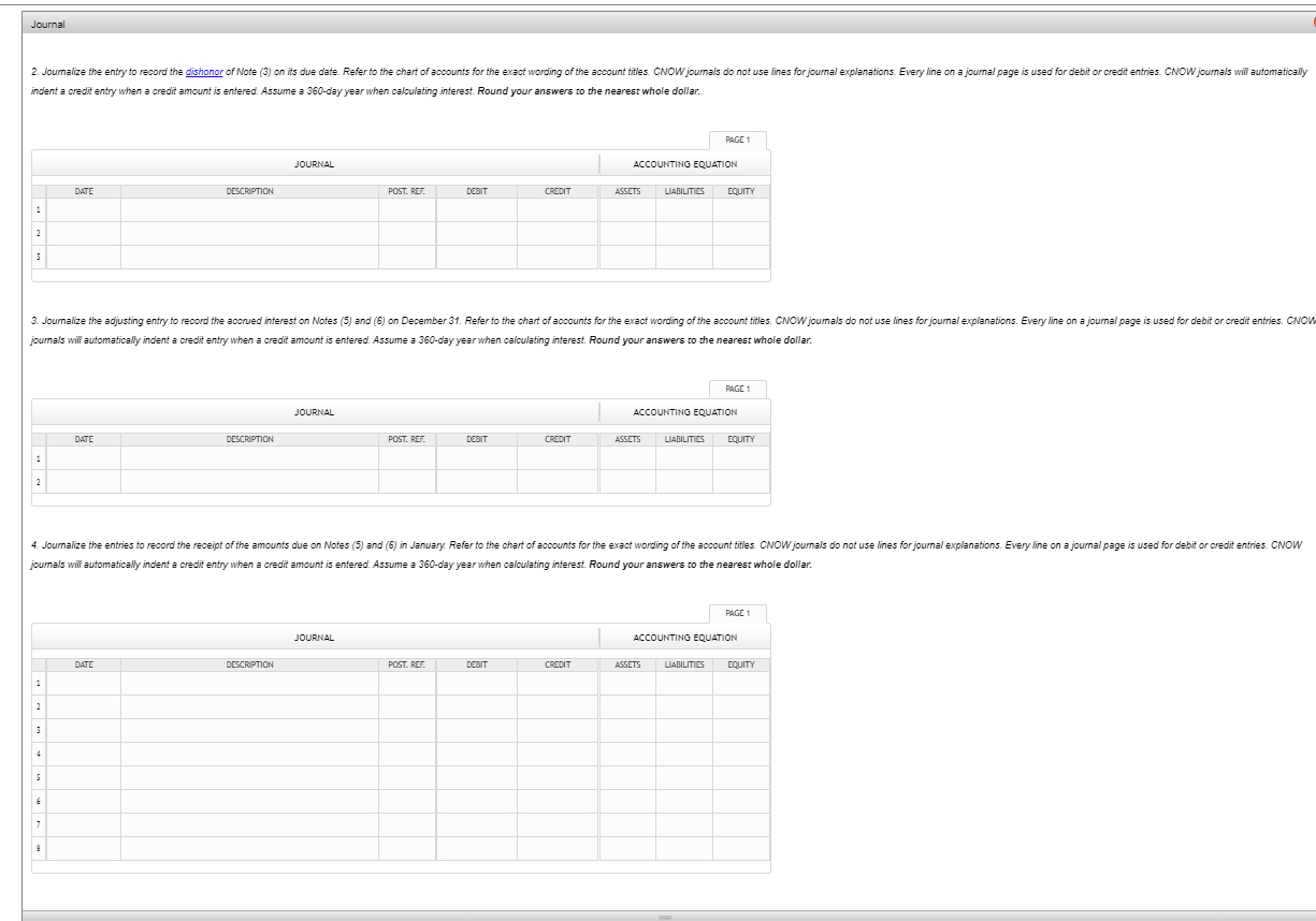 the current fiscal year, Flush Mate Co. received the following notes: 1.