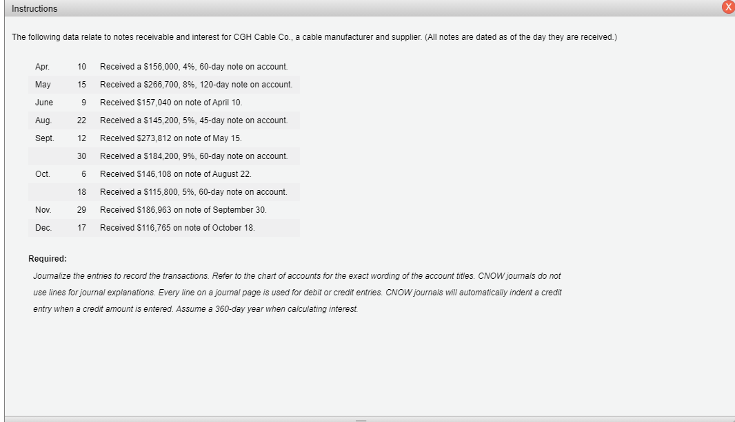 Determine for each note (a) the due date and (b) the amount
