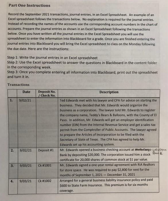 Adjusting Journal Entries: T-Accounts: Bank Reconciliation: Part Five Instructions Before preparing the
