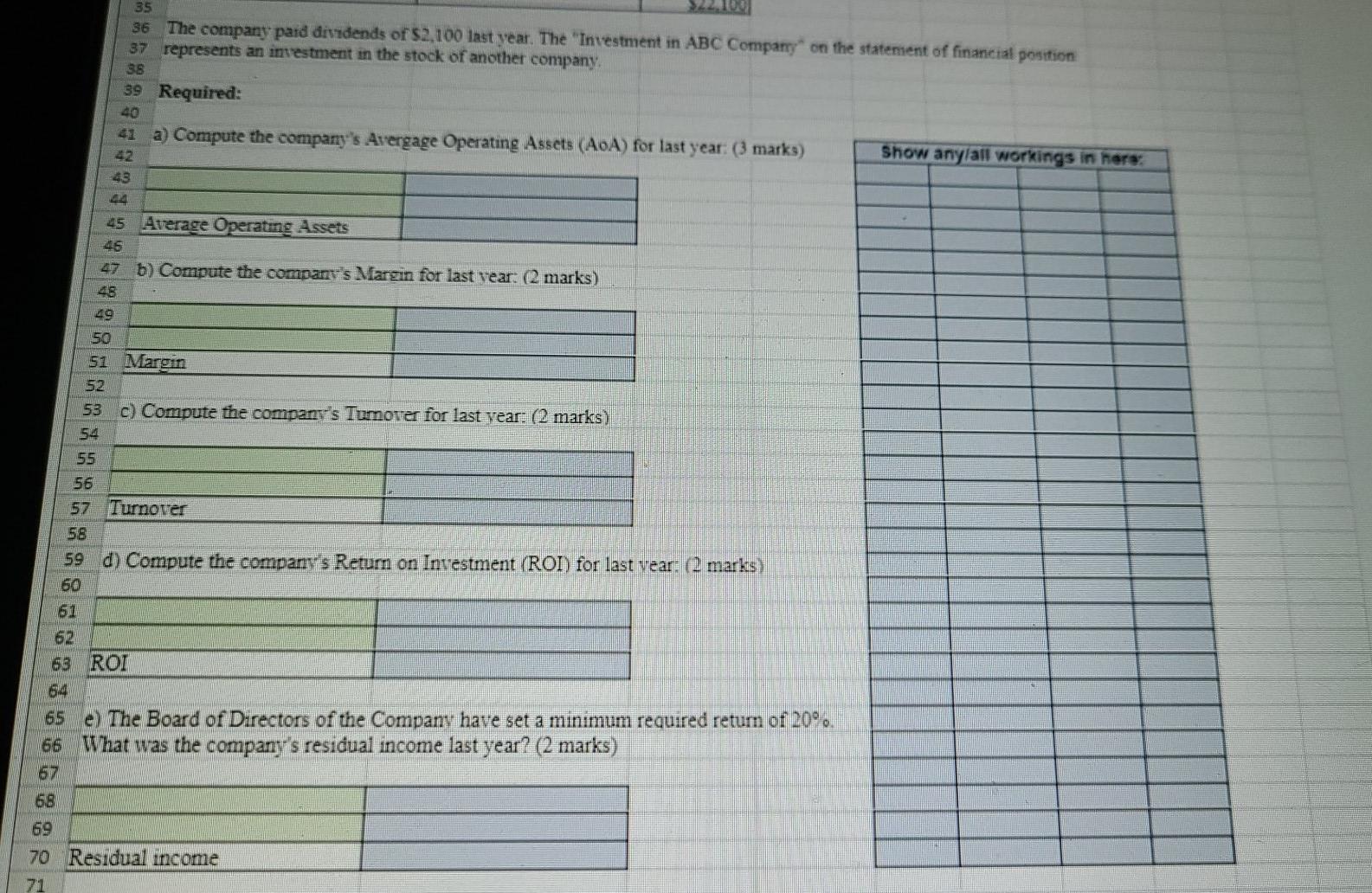 Total 20 marks 5 Question 1 - 11 marks 5 Q1. Financial