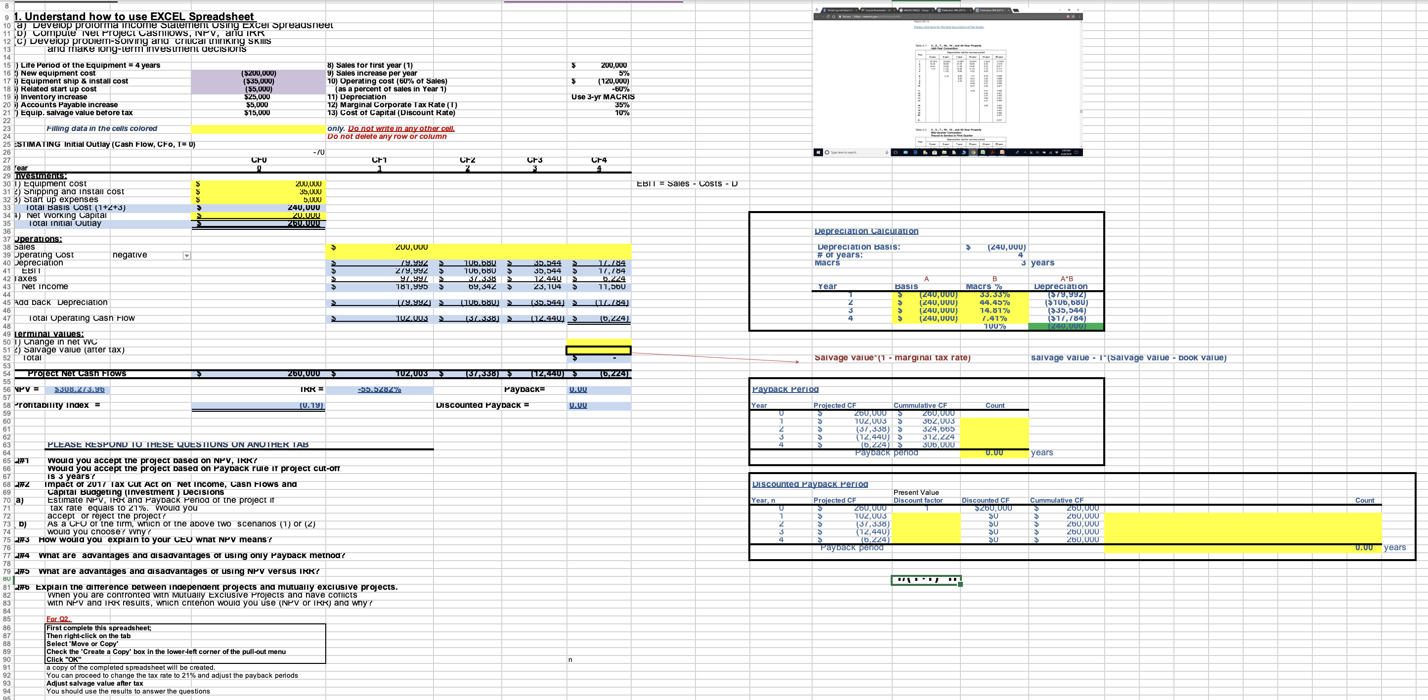 8 9 . Understand how to use E)(CEL S readsheet 10 a)